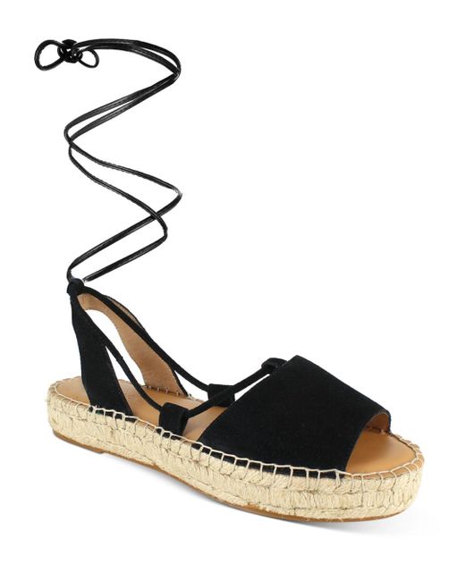 Strappy Espadrille Platform Sandals 