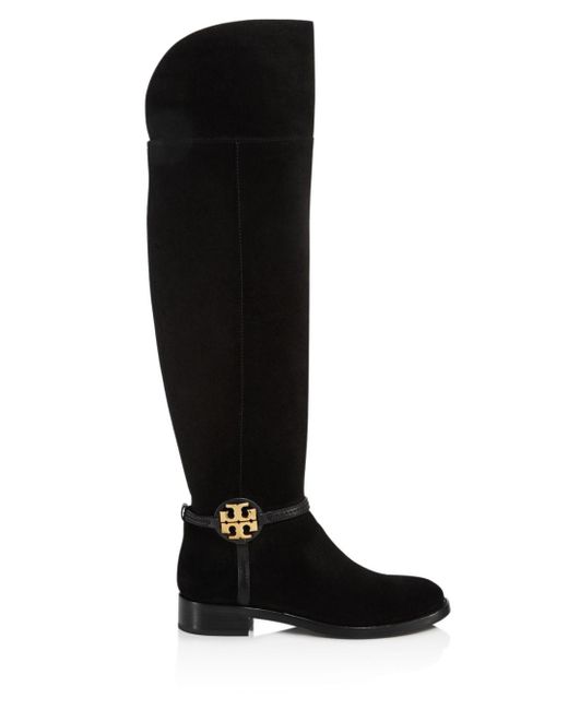 Tory Burch Leather Women's Miller Over - The - Knee Boots in Black - Save 76% - Lyst