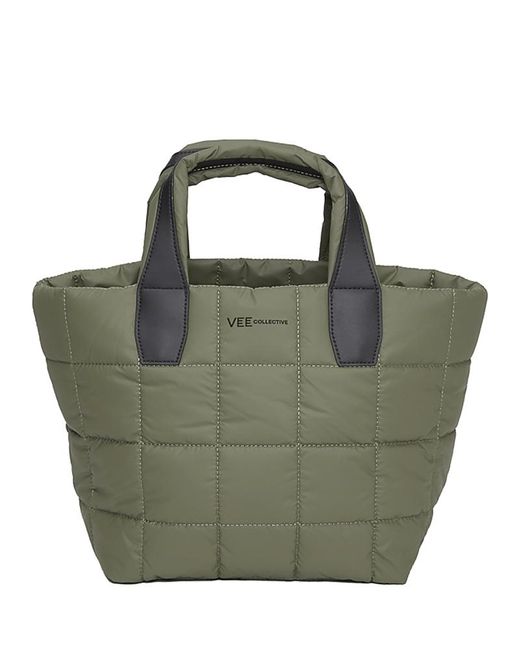VEE COLLECTIVE Green Porter Tote Small