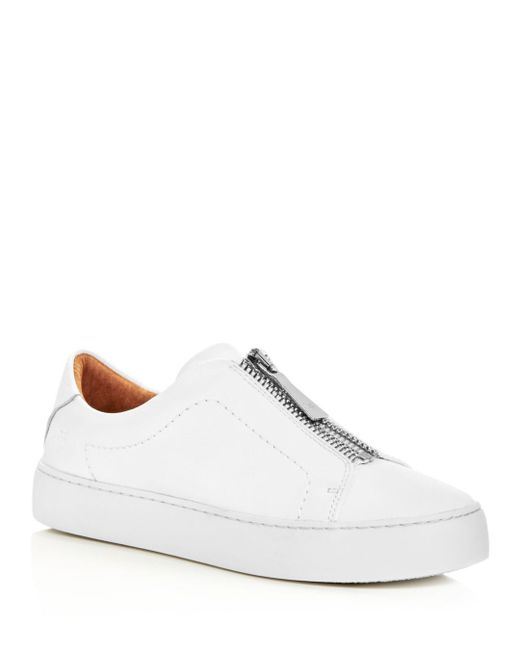 frye women's leather sneakers