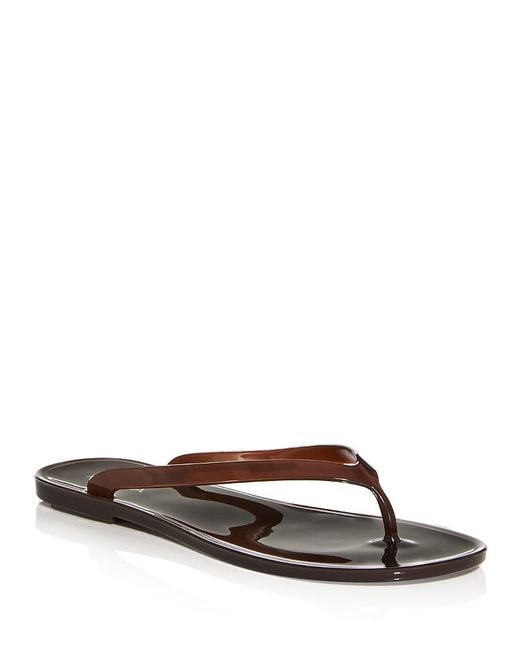 Aqua Brown Clara Flip Flops