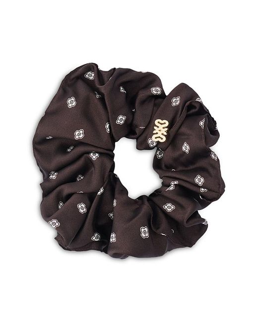 Sandro Black Patterned Scrunchie