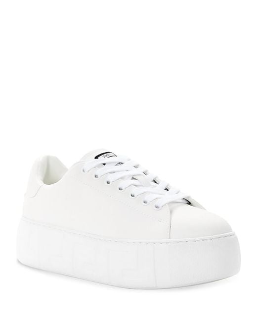 Versace White Responsible Sneakers