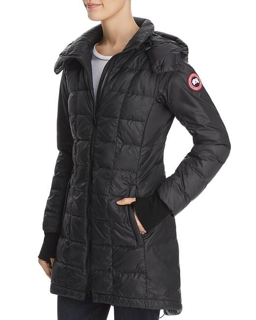 Canada Goose Black Ellison Packable Down Coat