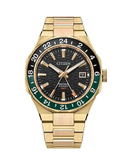 Citizen Metallic Series 8 Gmt Watch, 41Mm for men