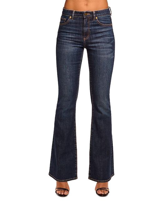 Ramy Brook Blue Helena High Rise Flare Jeans