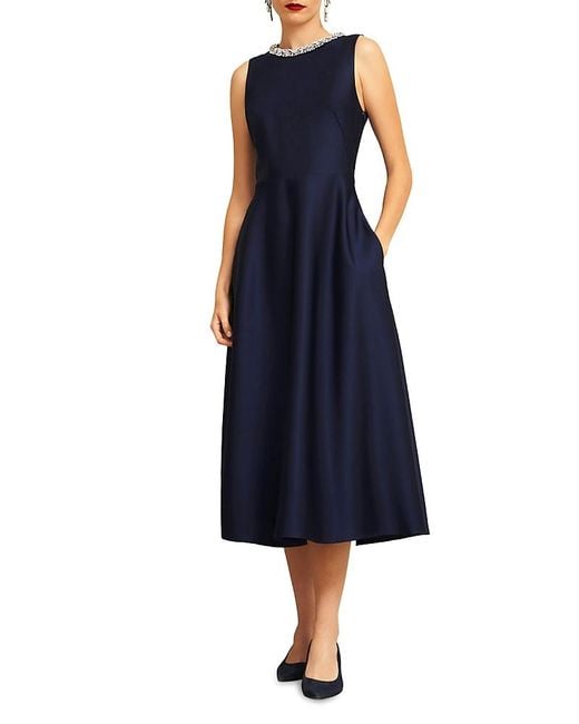 Hobbs Kiera Dress in Blue | Lyst