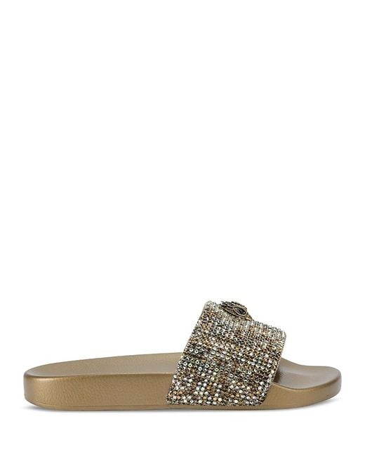 Kurt Geiger Multicolor Meena Eagle Poolslide Sandals