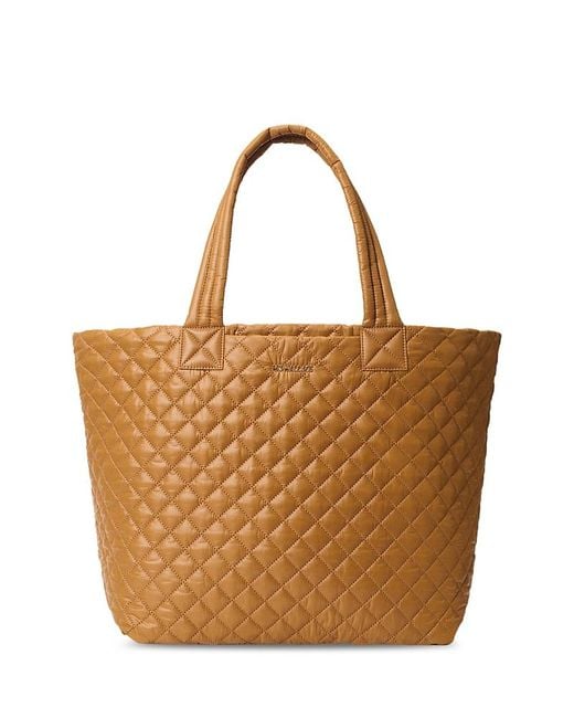 MZ Wallace Brown Large Metro Tote Deluxe