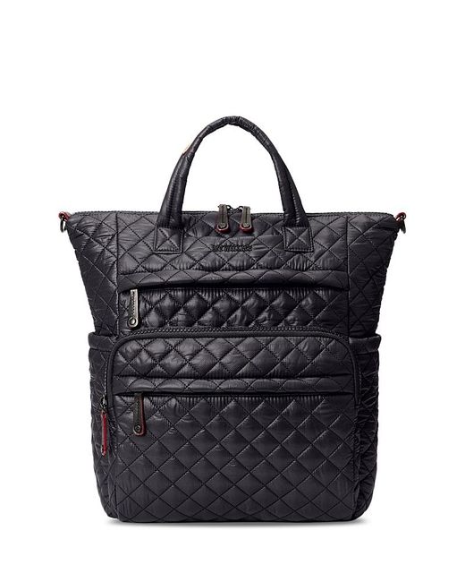 MZ Wallace Black Ballet Medium Utility Backpack