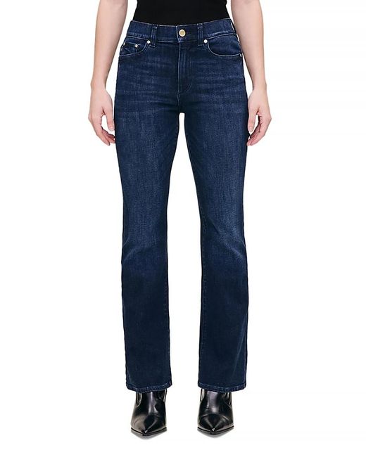 DL1961 Blue Petite Bridget Boot High Rise Instasculpt Jeans