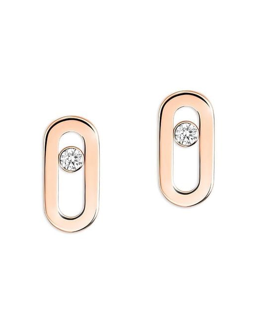 Messika Natural Diamond Move Uno Stud Earrings