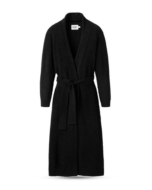 Ugg Black Lenny Robe Ii