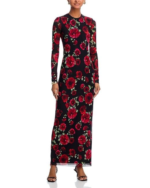 AFRM Didi Maxi Dress in Red | Lyst