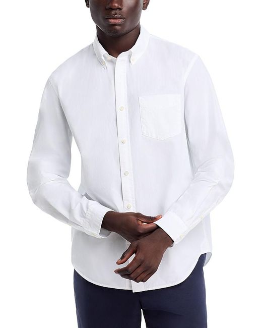 Alex Mill White Poplin Button Down Shirt for men