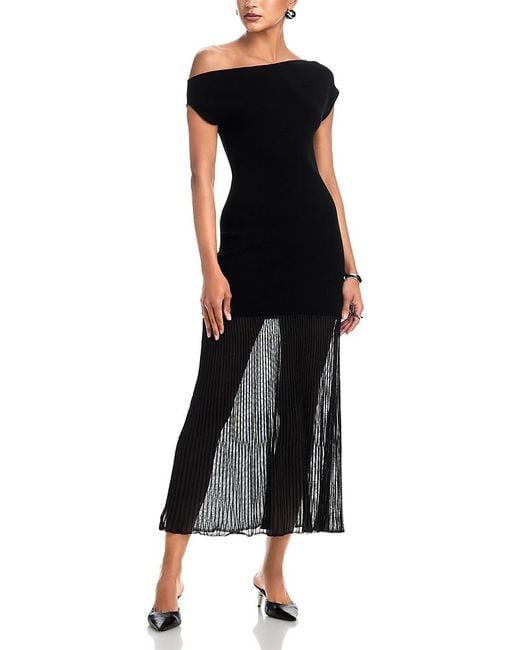 Rails Black Vinka Asymmetrical Dress