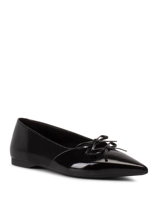 Vagabond Black Hermine Pointed Flats