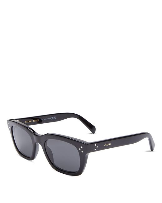 Céline Multicolor Bold 3 Dots Rectangular Sunglasses, 51Mm for men