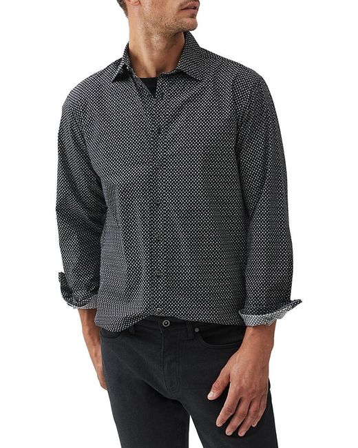 Rodd & Gunn Gray Notown Button Front Shirt for men