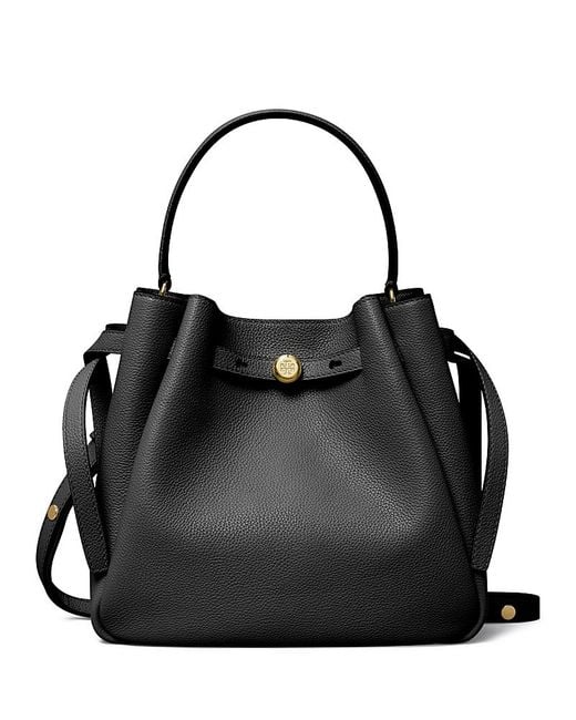 Tory Burch Black Romy Bucket Bag