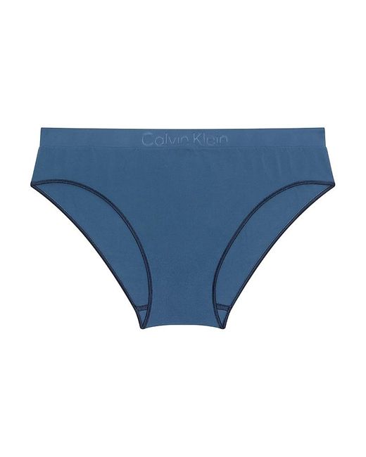 Calvin Klein Blue Bonded Flex Bikini
