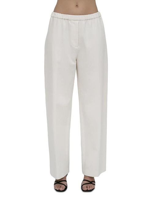 Rosetta Getty Gray Relaxed Pull On Pants