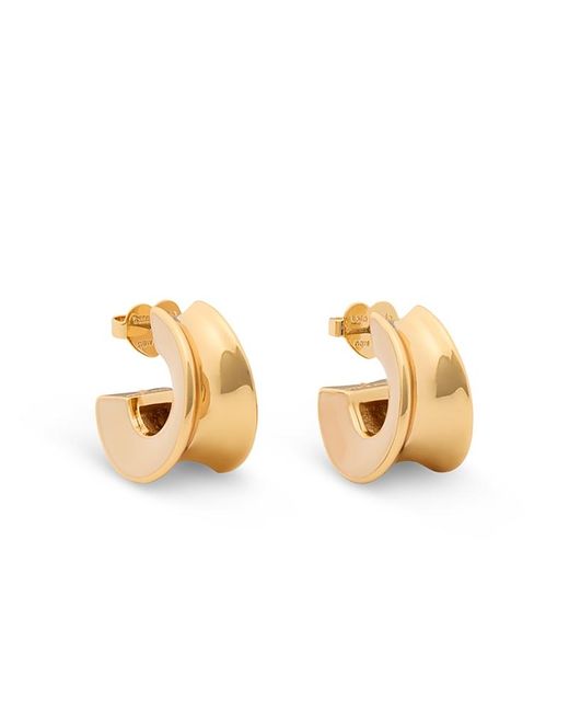 Kate Spade Metallic Bold Polished Small Hoop Earrings