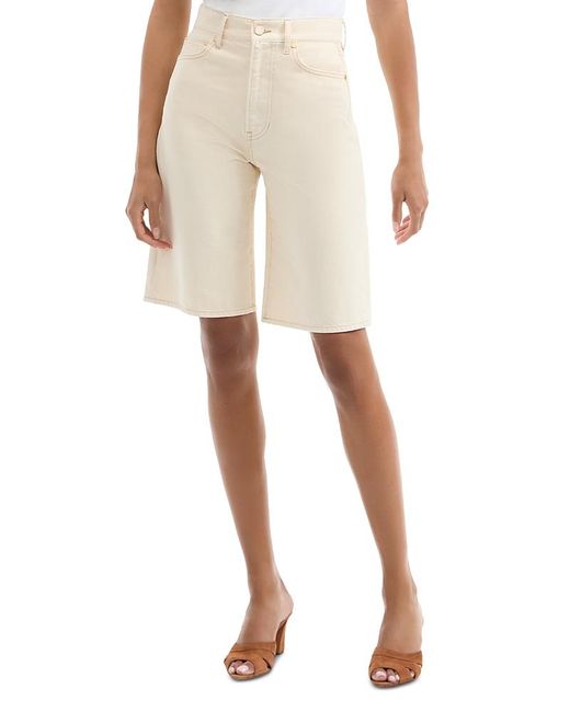 Veronica Beard Natural Charlotte Shorts