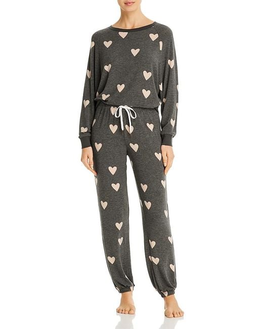 Honeydew Intimates Black Star Seeker Pajama Set