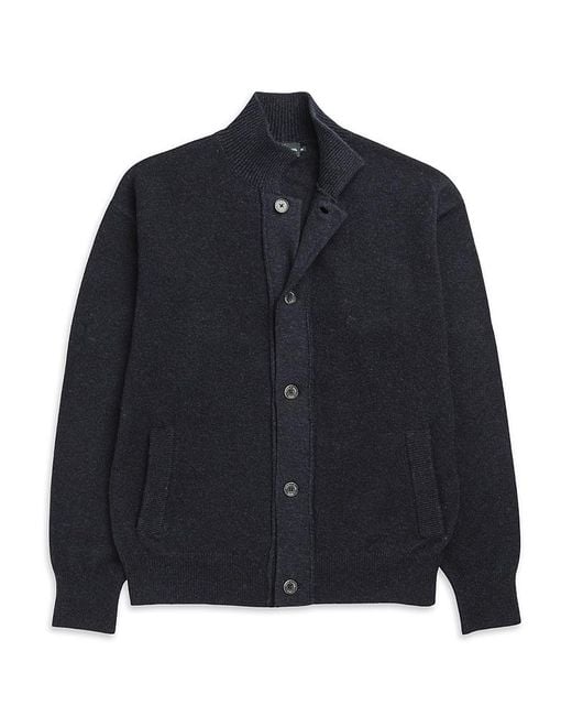 Rodd & Gunn Blue Ridgeview Knit Button Front Jacket for men