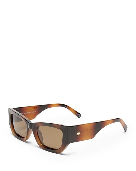 Le Specs Brown Beachcomber Sunglasses, 52Mm