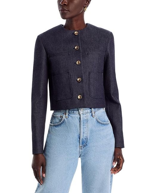 Altuzarra Blue Bernadette Jacket