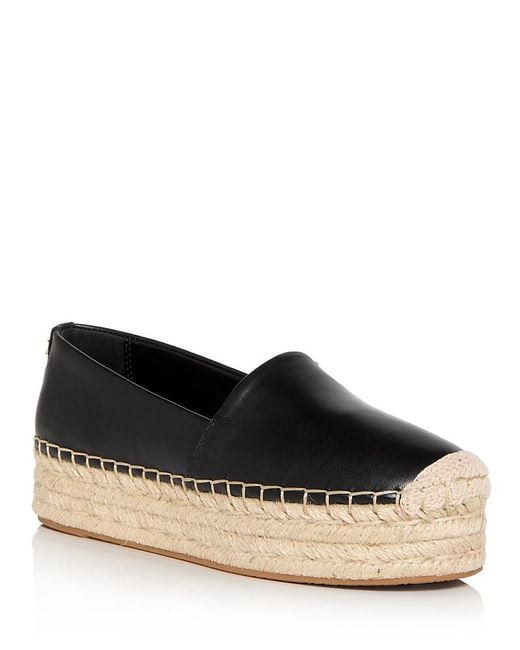 Michael Kors Black Lynn Platform Espadrilles