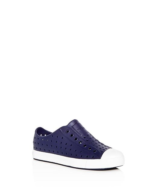 Native Eyewear Blue Jefferson Waterproof Slip On Sneakers