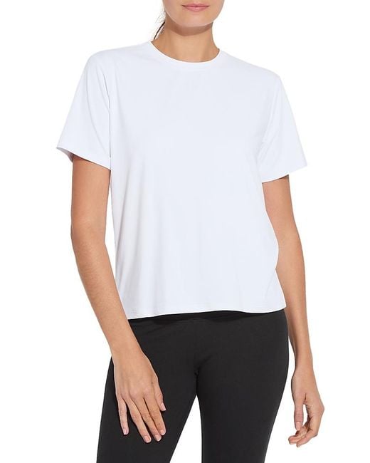 Lyssé White Perfect Box Cut Tee