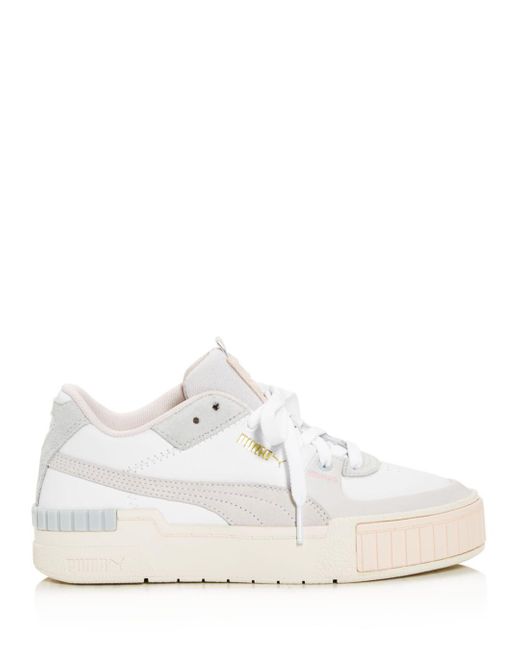 PUMA Cali Sport Mix Shoes in White | Lyst