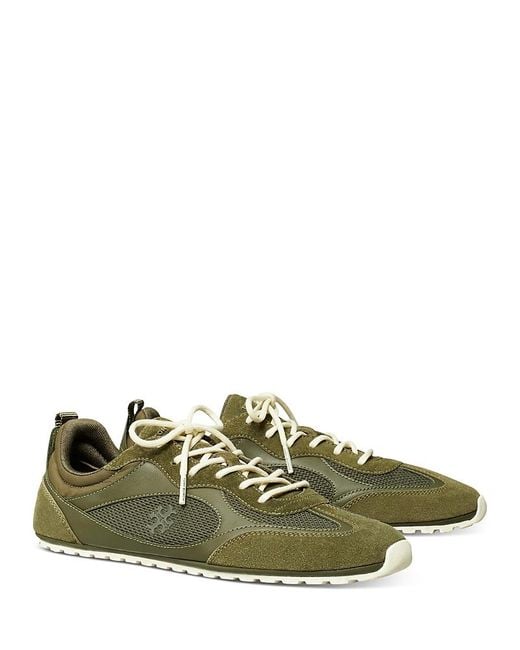 Tory Burch Green Field Sneakers