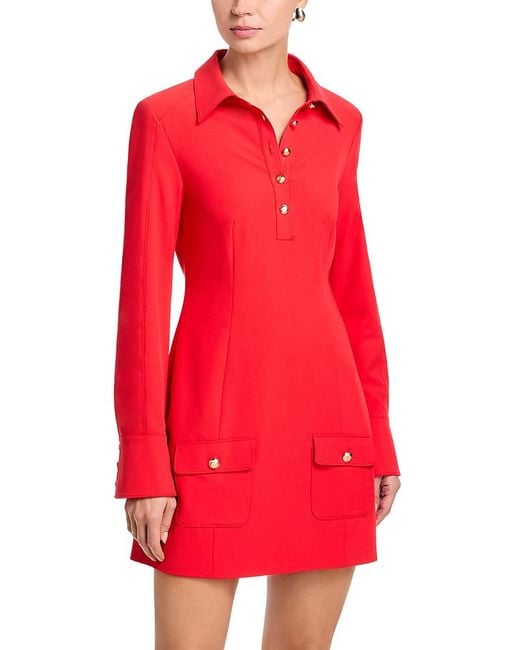 Cinq  Sept Women's Red Lea Dress - www.desnorhaar.be