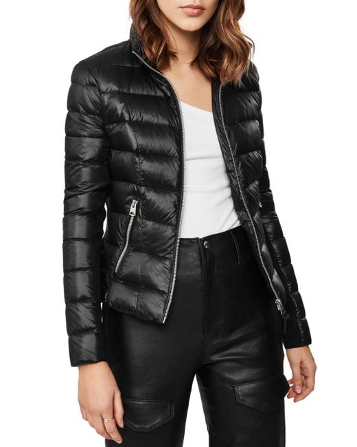 mackage reema peplum down jacket