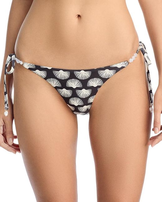 Palmacea Black Luna String Bikini Bottom