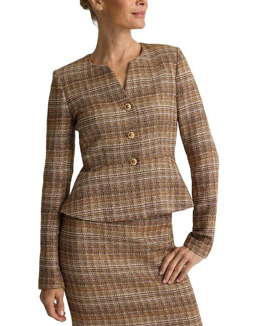 St. John Brown Artisanal Weave Jacket