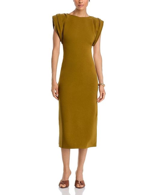 AREA STARS Green Jera Dress