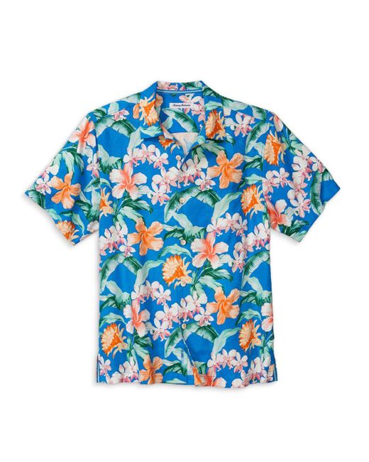 Tommy Bahama Garden Key Islandzone® Silk Blend Floral Print Regular Fit ...