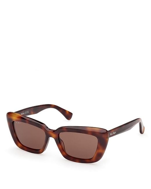 NWT Max Mara Oversized Sunglasses in Havana Brown MaxMara | Accessories | Nwt Max Mara 58mm Oversized Gradient  main image 2