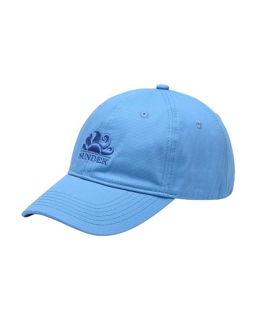 Sundek Blue Logo Baseball Cap for men