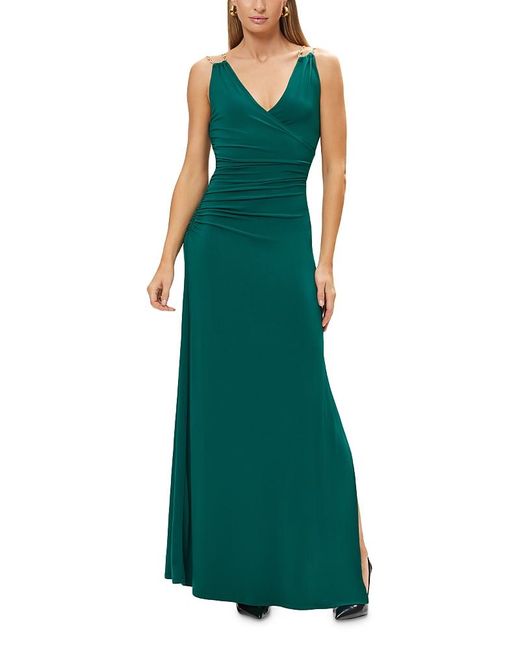 nicholas green dress Pin-Tuck Mini in Pink & Green Peony