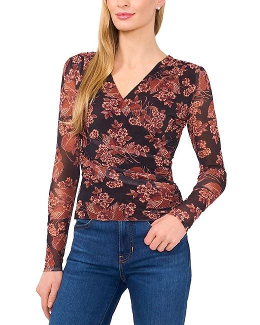 Ted Baker Red Mariela Top
