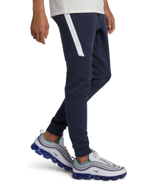 nike tech fleece blue pants