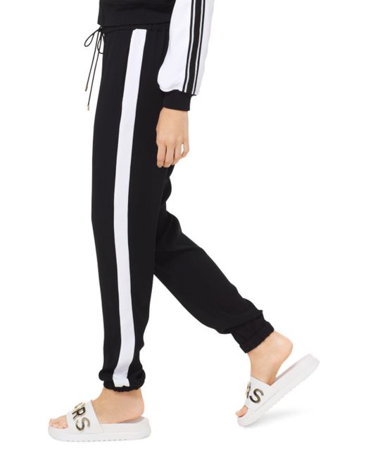jogger pants stripe