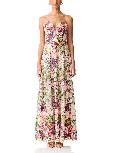 Elliatt White Flora Gown